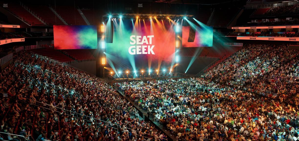 Prudential Center - Section Loft 24 Seat View