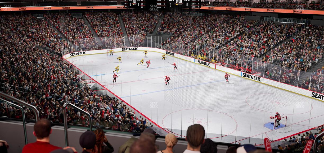 Prudential Center - Section Loft 24 Seat View