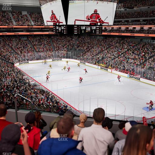 Prudential Center - Section Loft 24 Seat View