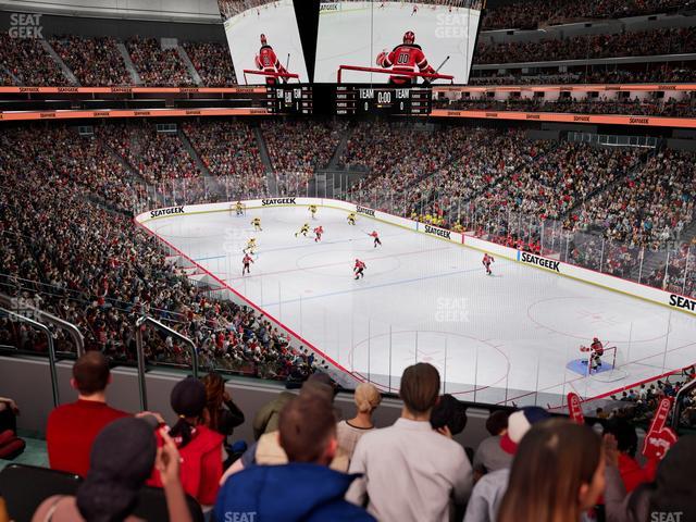 Prudential Center - Section Loft 24 Seat View