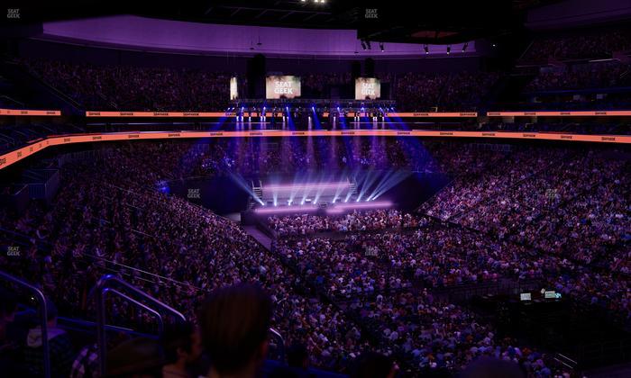 Prudential Center - Section Loft 24 Seat View