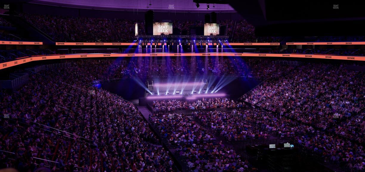 Prudential Center - Section Loft 25 Seat View