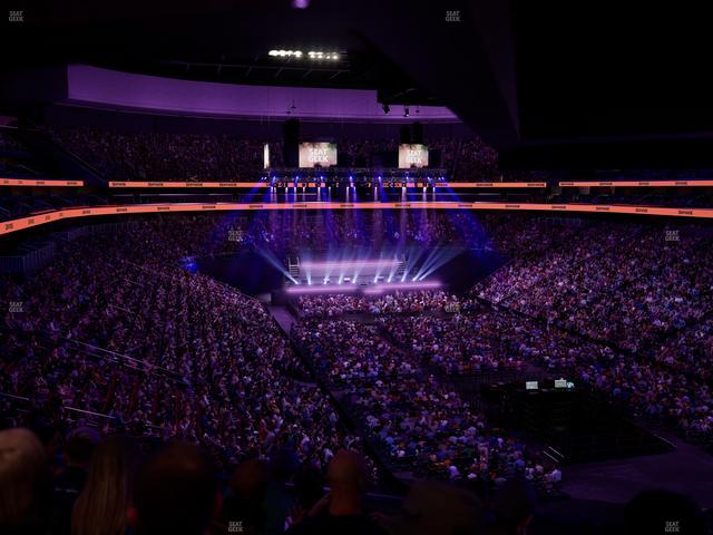 Prudential Center - Section Loft 25 Seat View