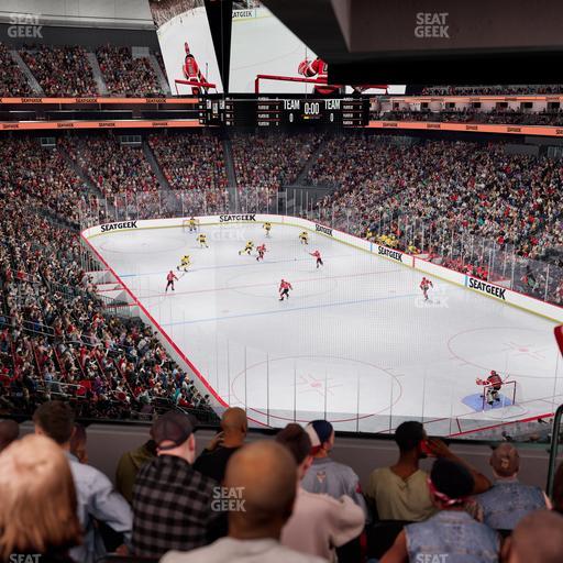 Prudential Center - Section Loft 25 Seat View