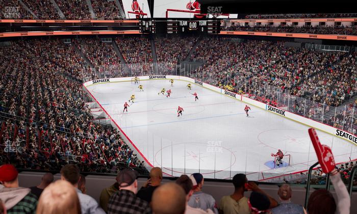 Prudential Center - Section Loft 25 Seat View