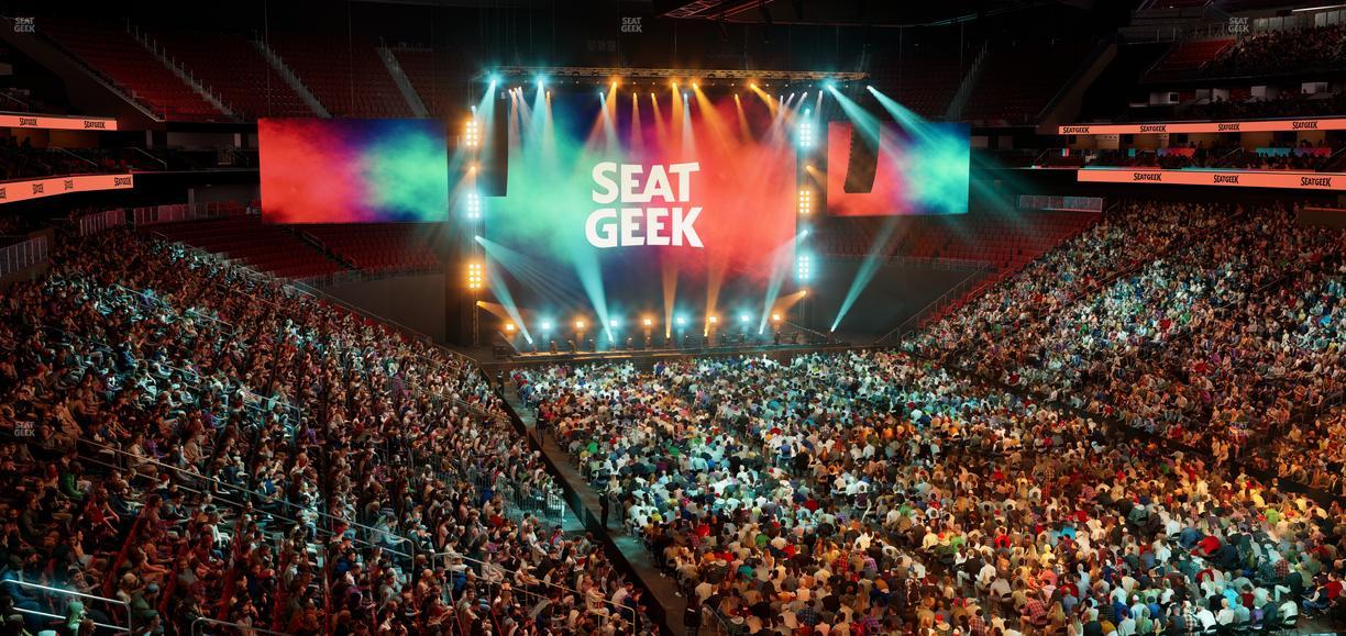 Prudential Center - Section Loft 25 Seat View