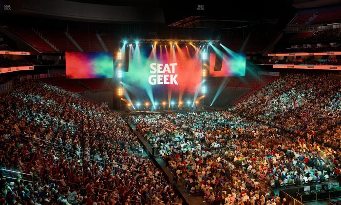 Prudential Center - Section Loft 25 Seat View