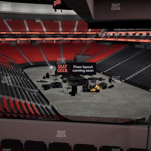 Prudential Center - Section Loft 25 Seat View