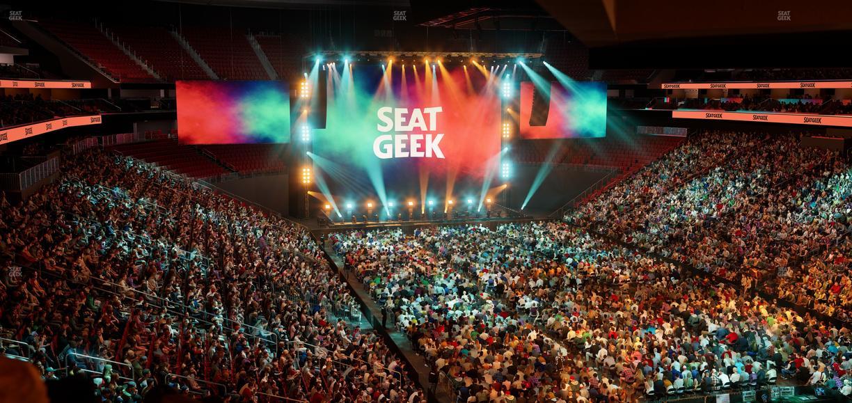 Prudential Center - Section Loft 25 Seat View