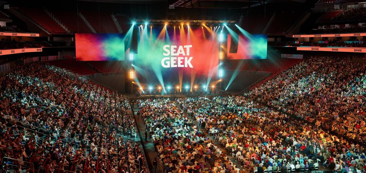 Prudential Center - Section Loft 26 Seat View