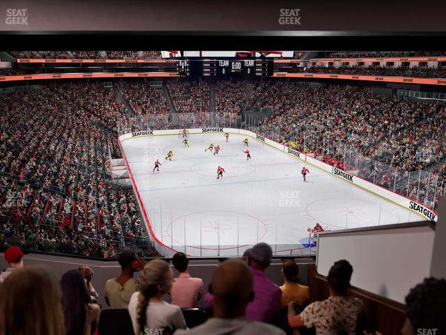 Prudential Center - Section Loft 26 Seat View
