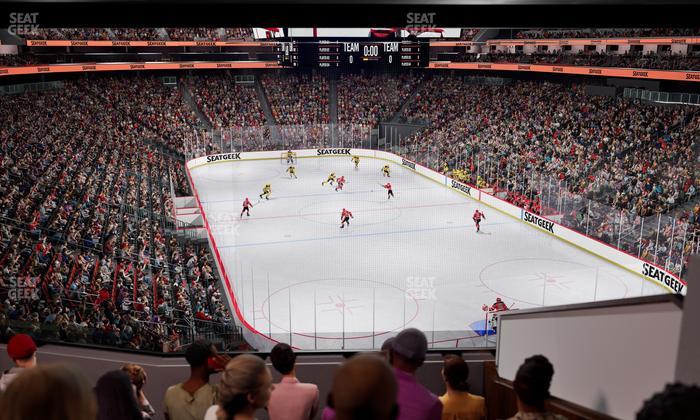 Prudential Center - Section Loft 26 Seat View