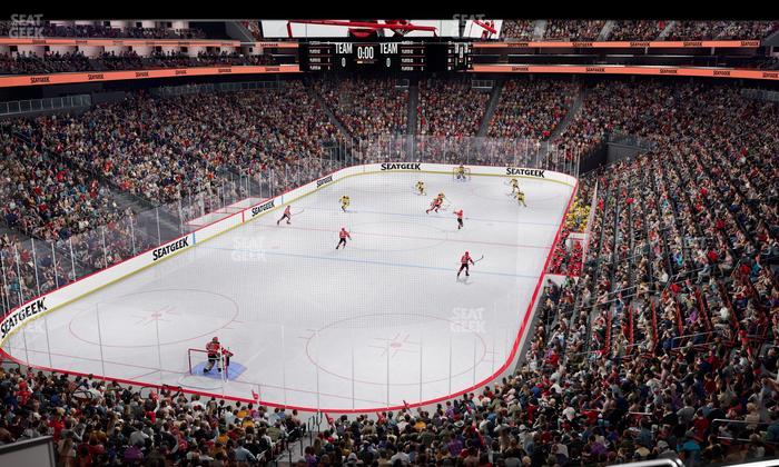 Prudential Center - Section Loft 27 Seat View