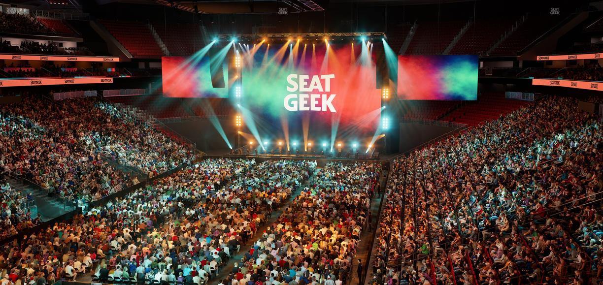 Prudential Center - Section Loft 27 Seat View