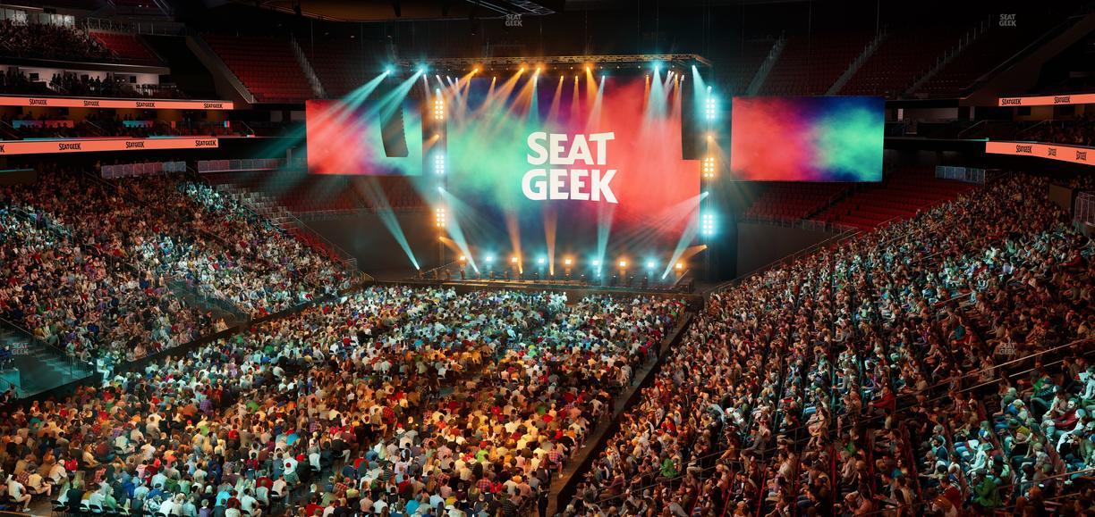 Prudential Center - Section Loft 28 Seat View