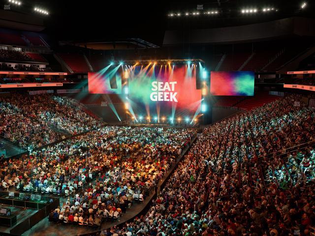 Prudential Center - Section Loft 28 Seat View