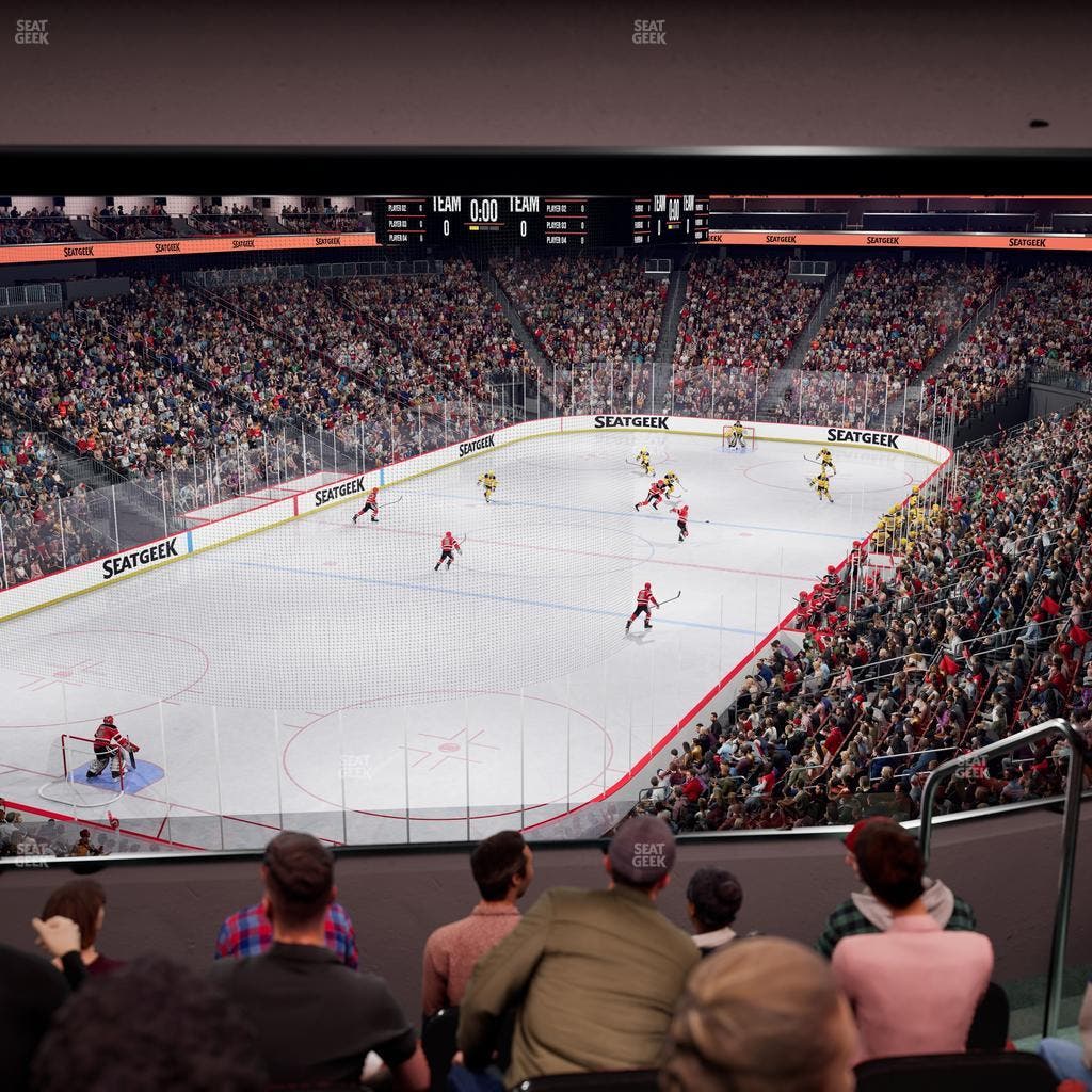 Prudential Center - Section Loft 28 Seat View