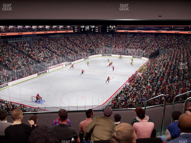 Prudential Center - Section Loft 28 Seat View