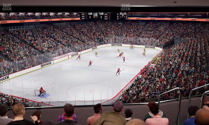 Prudential Center - Section Loft 28 Seat View