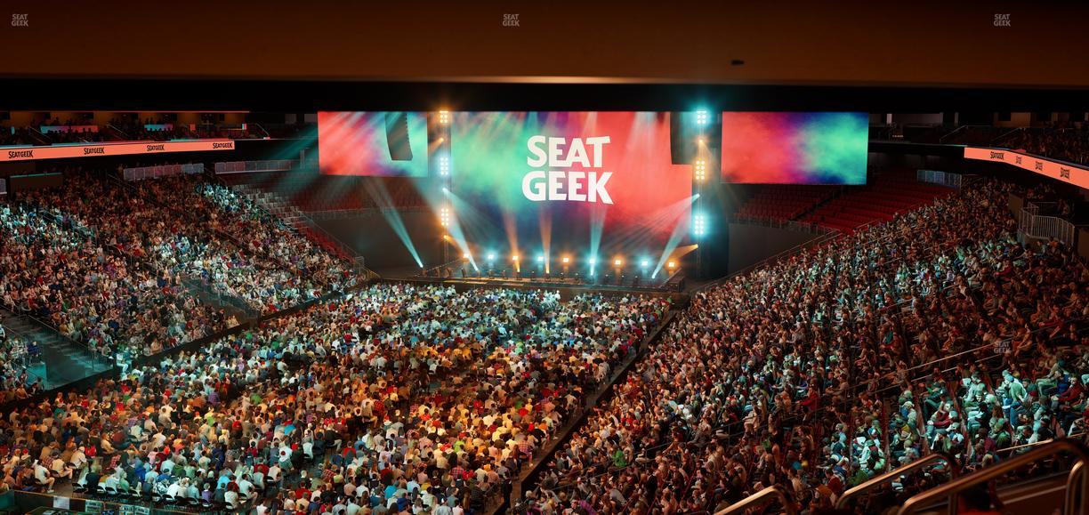 Prudential Center - Section Loft 28 Seat View