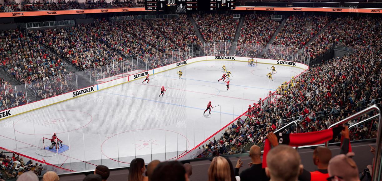 Prudential Center - Section Loft 29 Seat View
