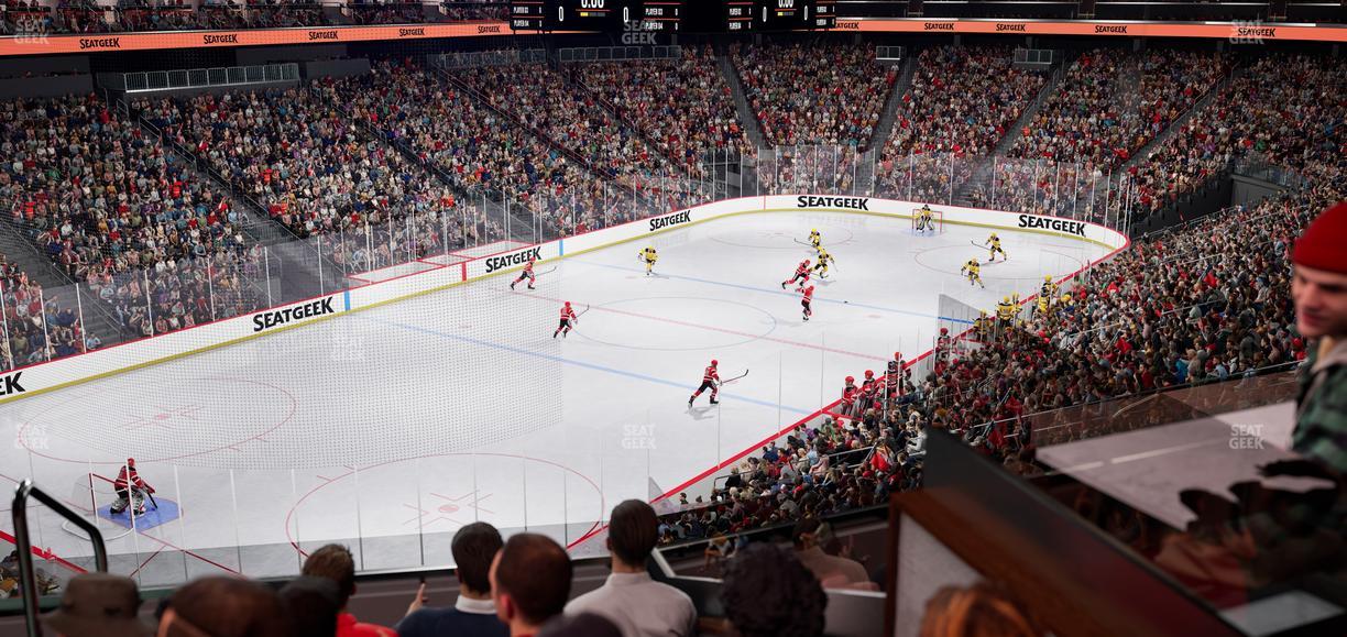 Prudential Center - Section Loft 30 Seat View