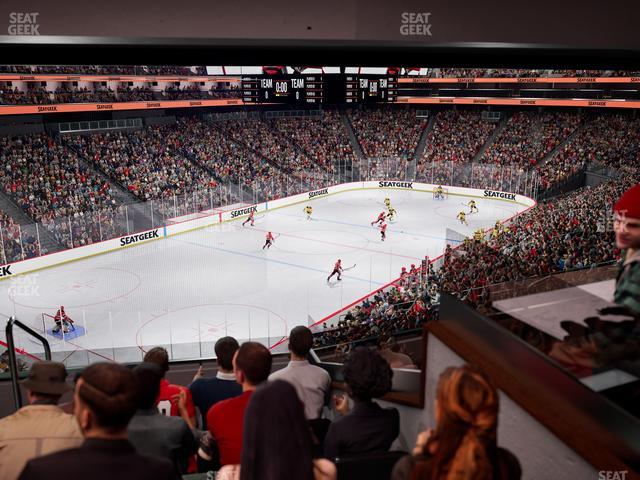 Prudential Center - Section Loft 30 Seat View