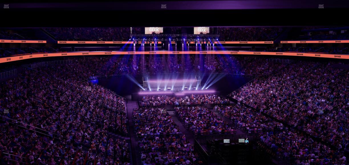 Prudential Center - Section Loft Loge Box 1 Seat View