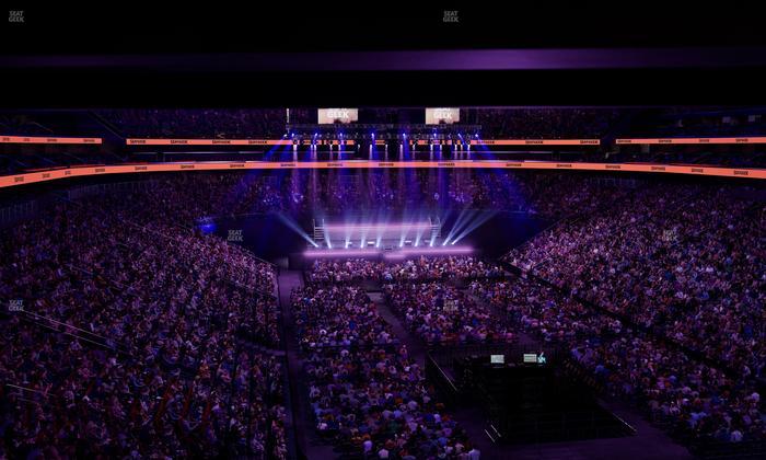 Prudential Center - Section Loft Loge Box 1 Seat View