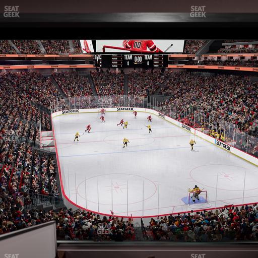 Prudential Center - Section Loft Loge Box 1 Seat View