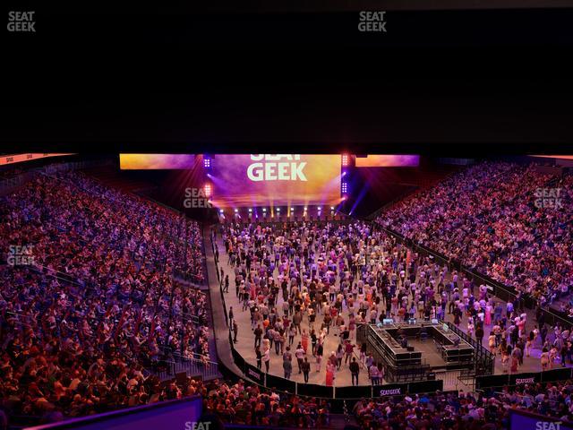 Prudential Center - Section Loft Loge Box 1 Seat View