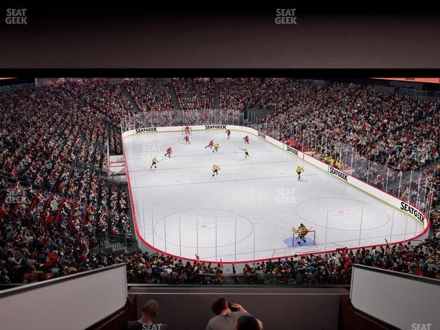 Prudential Center - Section Loft Loge Box 1 Seat View