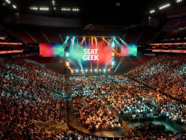 Prudential Center - Section Loft Loge Box 1 Seat View