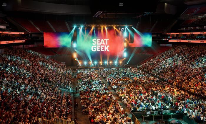 Prudential Center - Section Loft Loge Box 1 Seat View