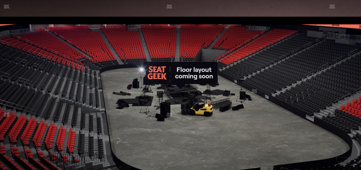 Prudential Center - Section Loft Loge Box 1 Seat View