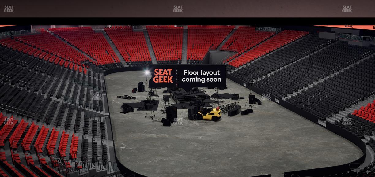 Prudential Center - Section Loft Loge Box 1 Seat View