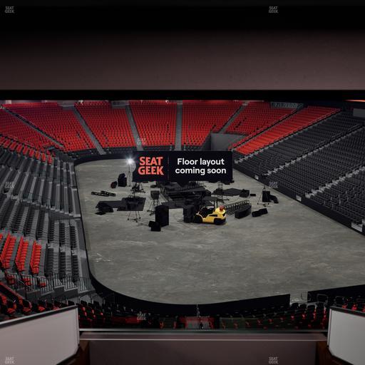 Prudential Center - Section Loft Loge Box 1 Seat View