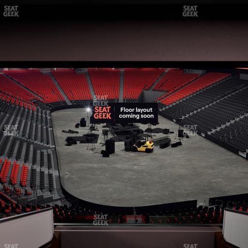 Prudential Center - Section Loft Loge Box 1 Seat View