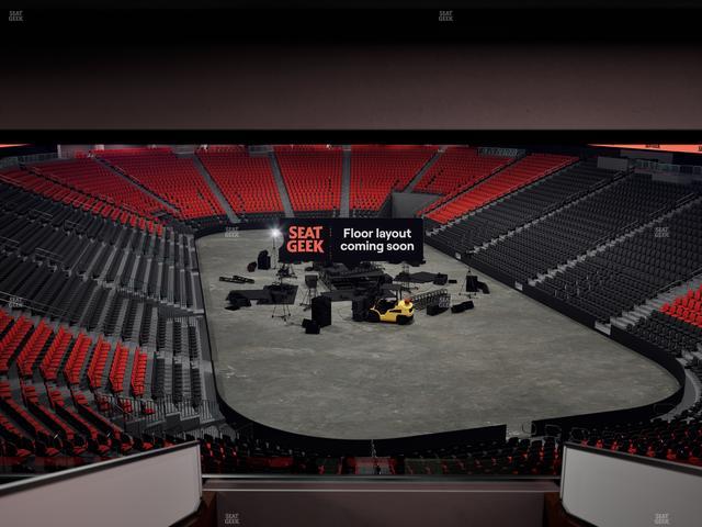 Prudential Center - Section Loft Loge Box 1 Seat View