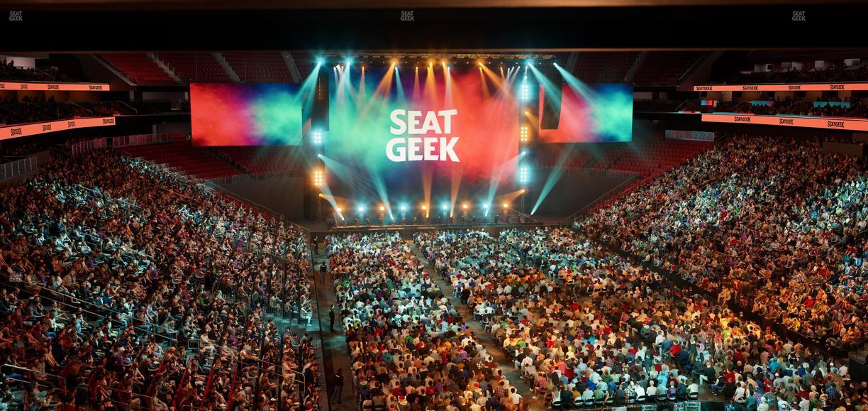 Prudential Center - Section Loft Loge Box 1 Seat View