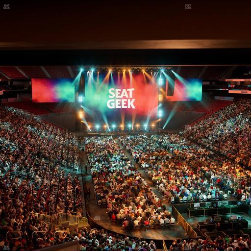 Prudential Center - Section Loft Loge Box 1 Seat View