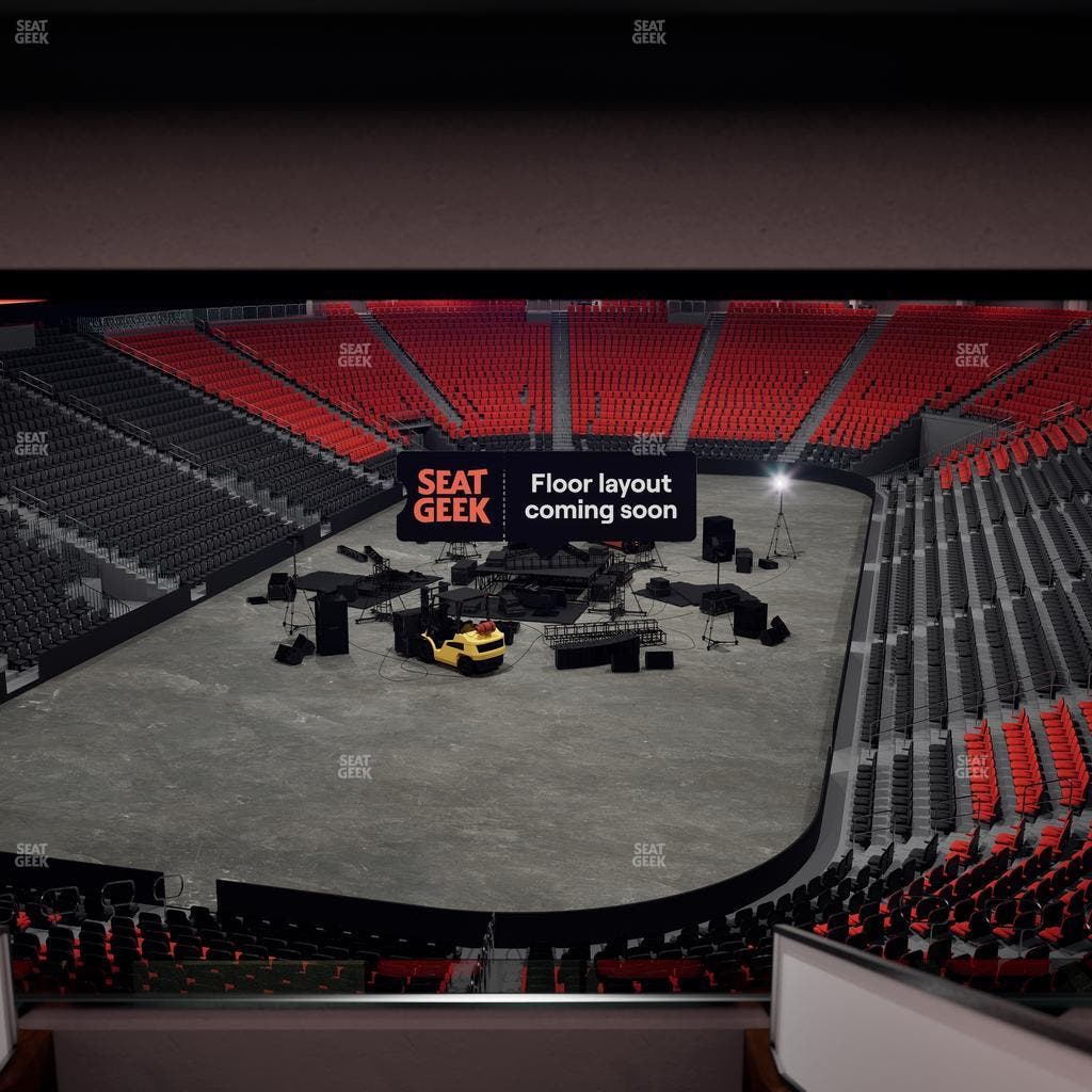 Prudential Center - Section Loft Loge Box 10 Seat View