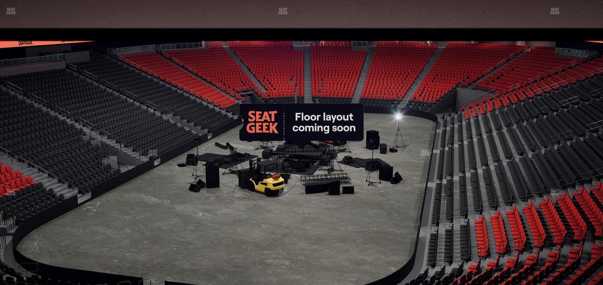 Prudential Center - Section Loft Loge Box 10 Seat View