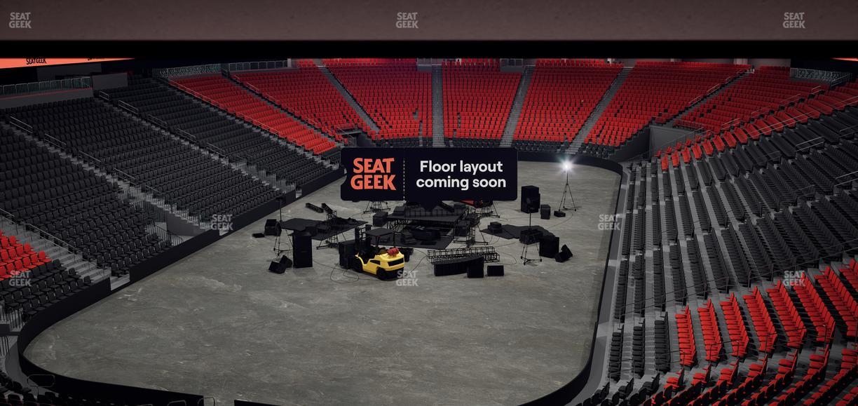 Prudential Center - Section Loft Loge Box 10 Seat View