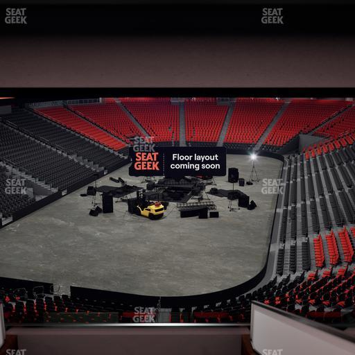 Prudential Center - Section Loft Loge Box 10 Seat View