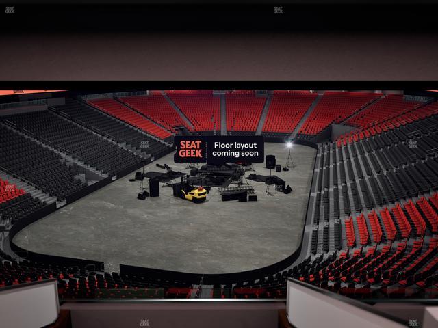 Prudential Center - Section Loft Loge Box 10 Seat View