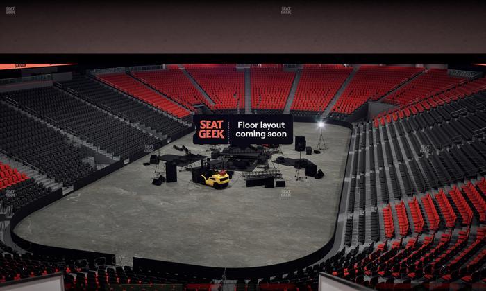 Prudential Center - Section Loft Loge Box 10 Seat View