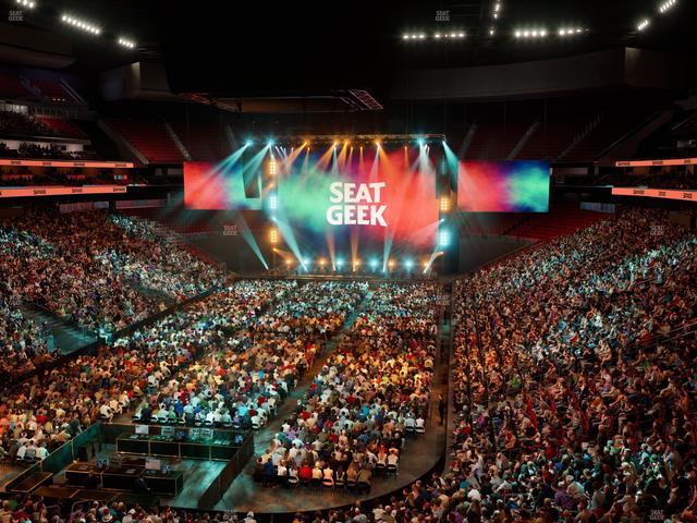 Prudential Center - Section Loft Loge Box 10 Seat View