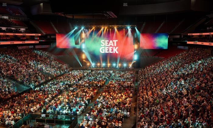 Prudential Center - Section Loft Loge Box 10 Seat View