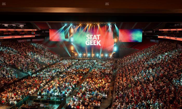 Prudential Center - Section Loft Loge Box 10 Seat View